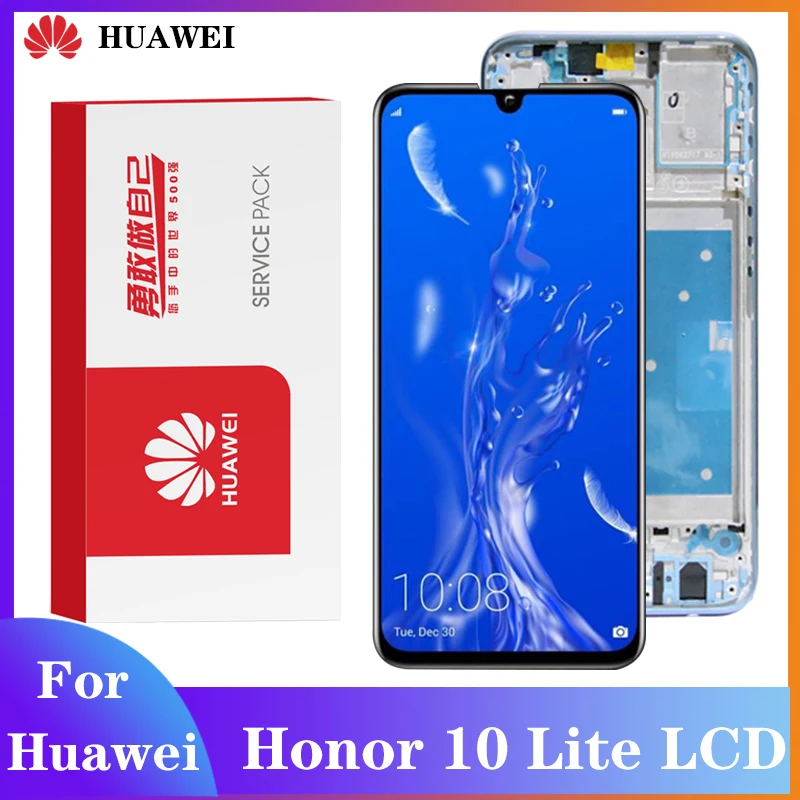 Оригинальный экран для Huawei Honor 10 Lite ЖК дисплей дигитайзер сборка сенсорный относится к Nova 2i 5 9 in Display|Экраны