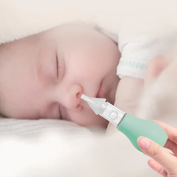 

2020 NEW Baby Nasal Aspirator Nose Cleaner for Newborn Baby Snot Absorb Household Nasal Suction Baby Care Safety