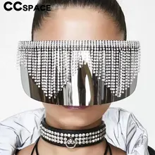 47106 роскошные солнцезащитные очки большого размера с зеркальным бриллиантом для мужчин и женщин Мода UV400