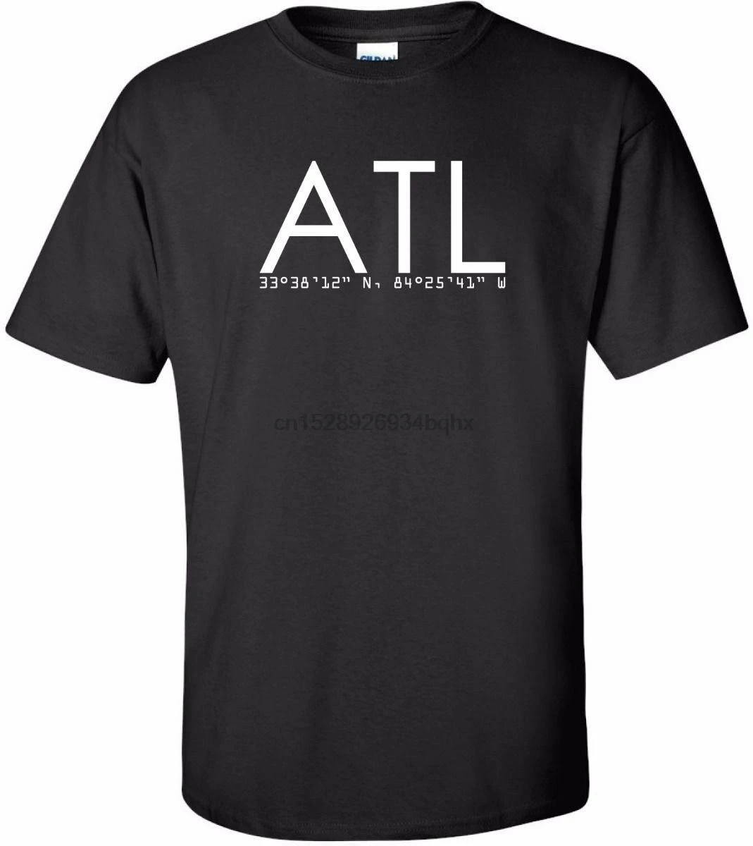 ATL Hartsfield Jackson Atlanta International Airport Code T Shirt|T ...