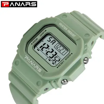

PANARS Men Digital Watches Sports Fashion Waterproof LED Alarm Clock Women Digital Watch Relogio Masculino Stop Watch