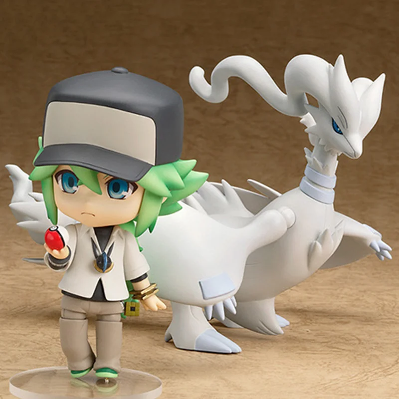 Game Pokemon Anime Figures N&Reshiram #537 Cute Toy Set movable Model Xmas Gift for Kids Action Figma Collection Juguetes Doll
