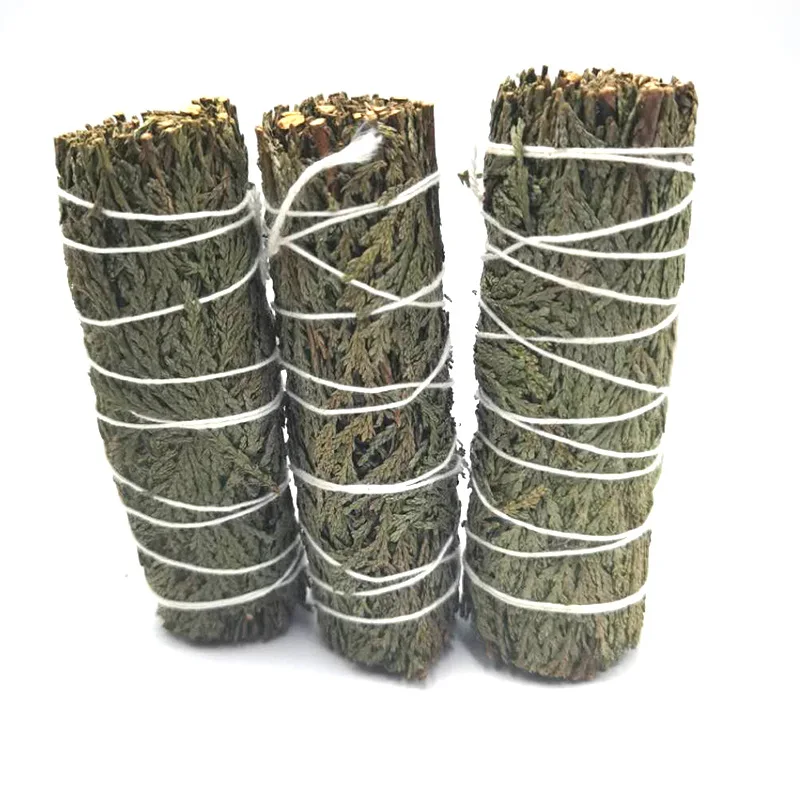 California Ha Importato La Palla Di Cedro Blu Salvia Piccolo Fascio Bianco Salvia Purificazione Dello Spazio Degaussing 3 Fasci Di Salvia Bundle Medit