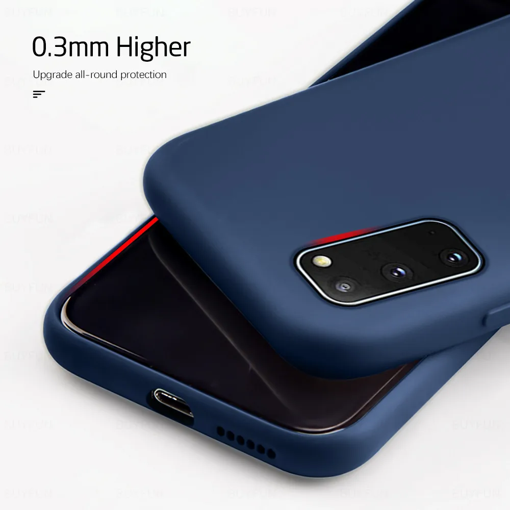 Silicone Phone Case For Samsung Galaxy S20 Fe 5g Candy Colour_voghion.com