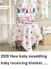 29 Styles 110*110cm 120*150cm 6 layers muslin cotton baby sleeping blanket swaddle breathable infant kids children baby blanket