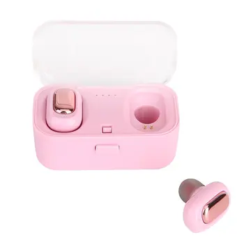 

Wireless Headphones Mini Binaural Sports In-Ear Plastic Noise Reduction Waterproof Earplugs Driving Digital 1set