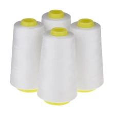 4 Cones (3000 yards each) Sewing Threads Polyester Threads Spool of Threads (402#) for Sewing Machine and Hand death threads