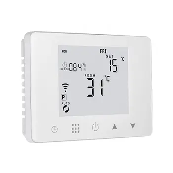 

WiFi Room Thermostat Gas Boiler Wall-mounted Heating Wireless Remote Temperature Controller for Alexa Google Home 110V 220V