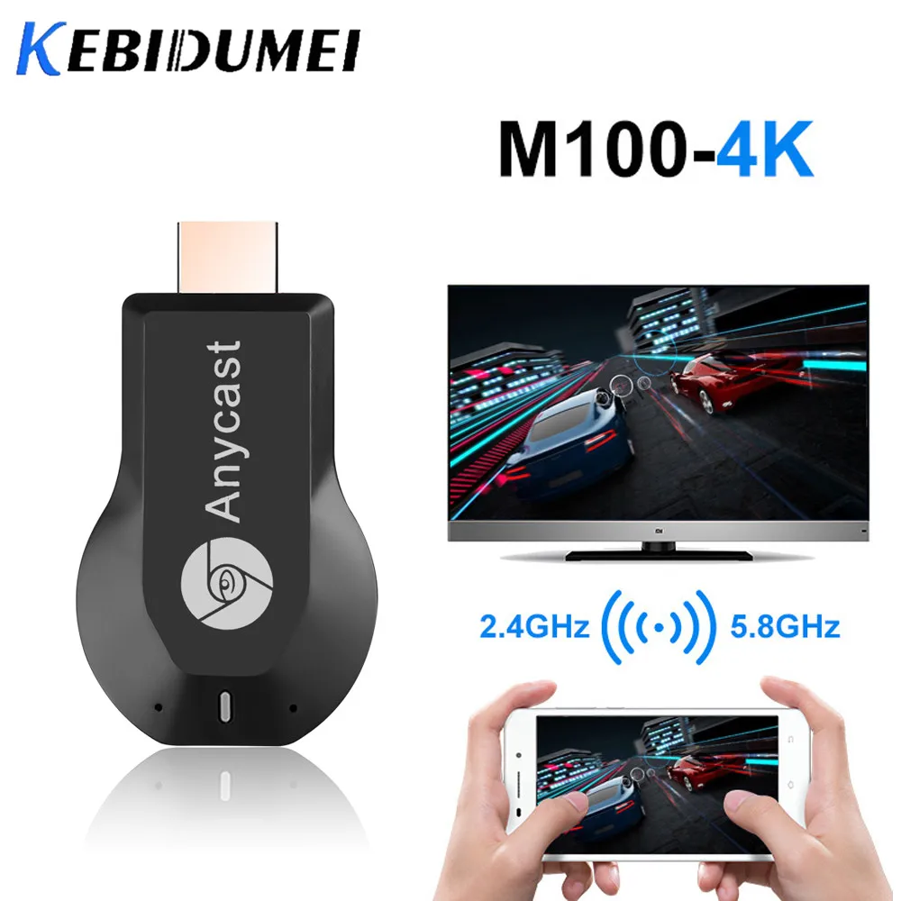 Kebidu беспроводной HDMI TV Stick M2 WiFi Дисплей Dongle приемник Miracast для телефона Android