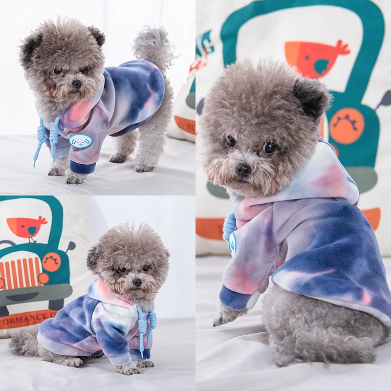 New Dog Clothes Puppy Winter Warm Cat Clothes Pet Trendy Sweater