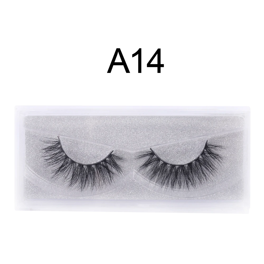 WOWANGEL 3D Mink Eyelashes Natural Thick Soft False Eyelashes Lashes Full Strip Handmade Crossing Mink Eye Lashes Extension A14 WOWANGEL 3D Mink Eyelashes Natural Thick Soft False Eyelashes Lashes Full Strip Handmade Crossing Mink Eye Lashes Extension A14