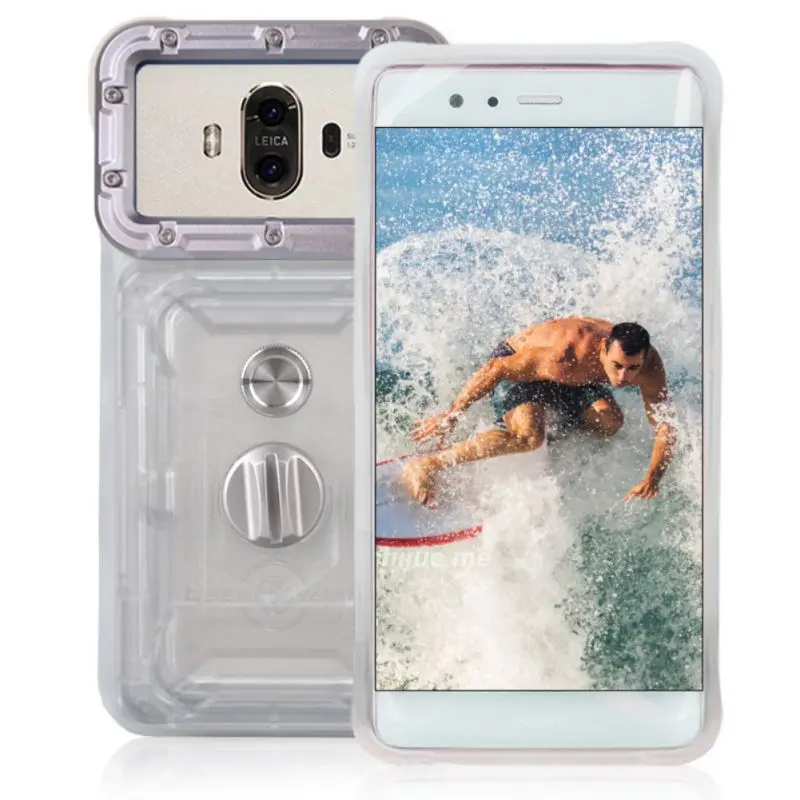 

Concise Solid Color Waterproof Cover Corrosion Resistance Practical Phone Case