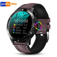 K-15 Nieuwe Slimme Horloge Mannen Thermometer Multi-Dial Full Touch Screen Smartwatch Voor Android Ios Telefoon Sport Fitness Tracker