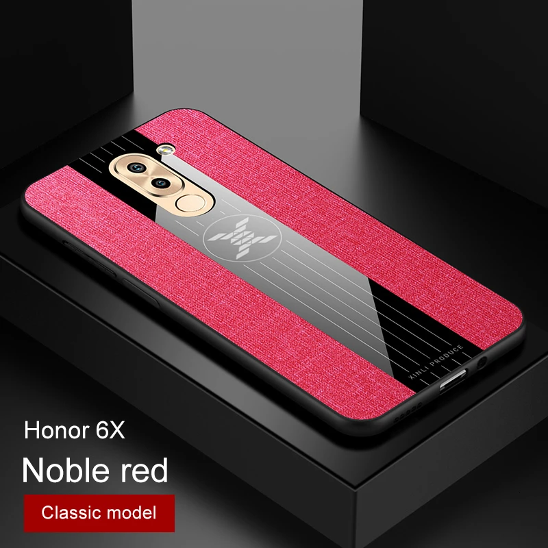 Only Red Case Чехол для huawei Honor 6X с магнитным кольцом и держателем, Твердый Чехол, мягкая силиконовая рамка, чехол s для huawei 6 X mate 9 Lite mate 9, чехол для телефона - Цвет: Only Red Case