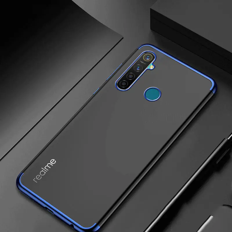 

Realme 5S Case Luxury Silicone Soft Case On For OPPO Realme 5 Pro Realme5 S TPU Cover Phone Case