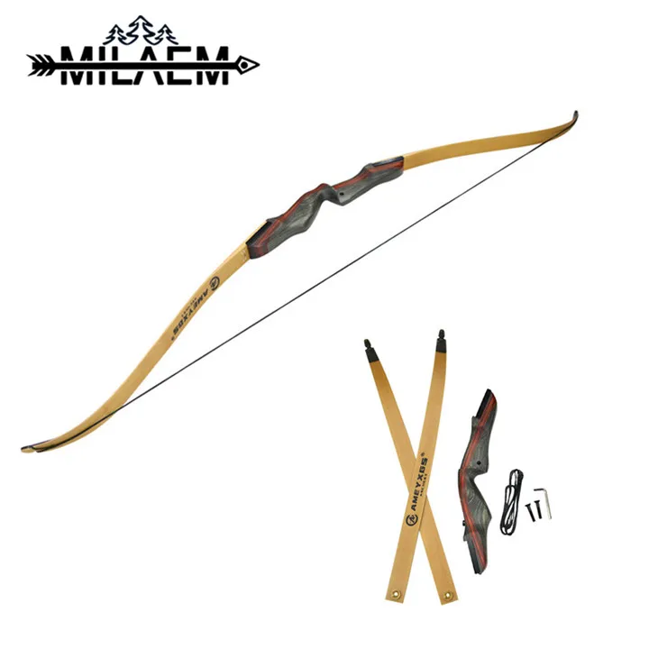 

62Inch Archery Hunting Recurve Bow 20/25/30/35/40/45/50 lbs Right Hand American Hunting Bow For Outdoor Hunting Shooting Sports