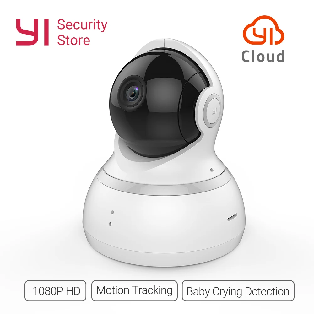 YI Dome Camera 1080P Wireless IP Security Surveillance Night Vision International Version Baby Moni