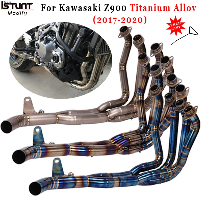 Для Kawasaki Z900 2017 2018 2019 2020 мотоциклетная полная система Modifed выхлопная труба из
