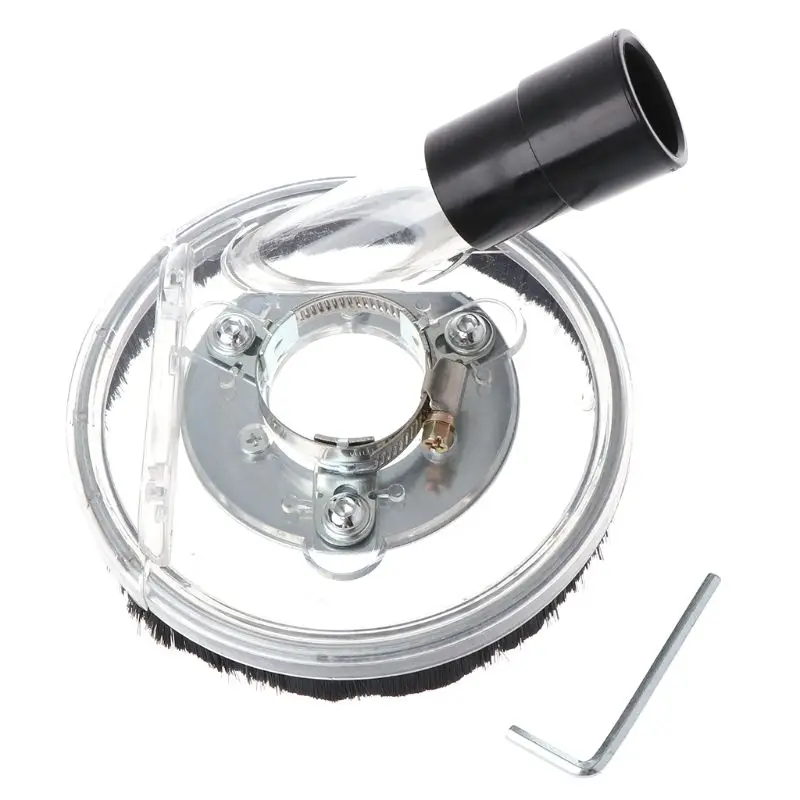 

Dust Shroud Kit Dry Grinding Cover Tool For Angle Hand Grinder Clear 80-125mm 94PC