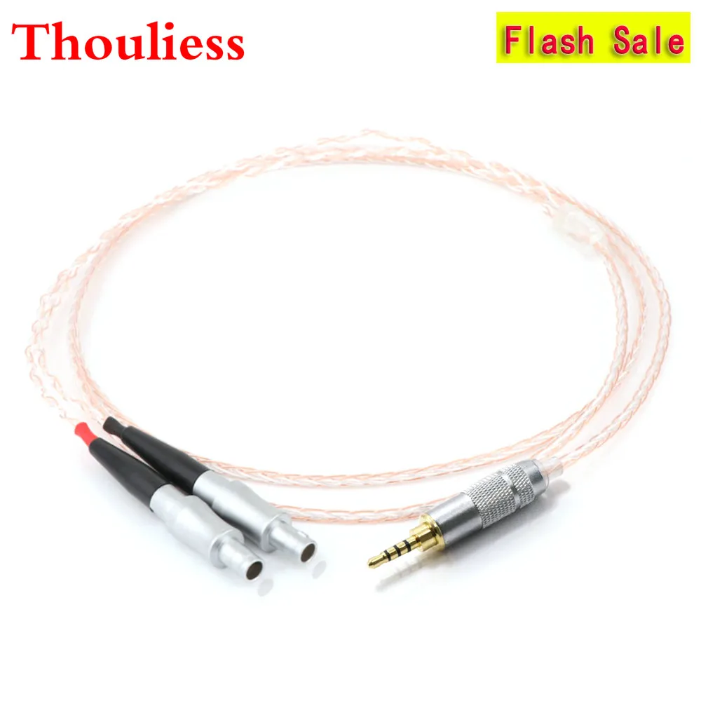 Thouliess HIFI 2 5/3 5/4 4 мм/XLR сбалансированный Кристальный одиночный Медный Серебряный