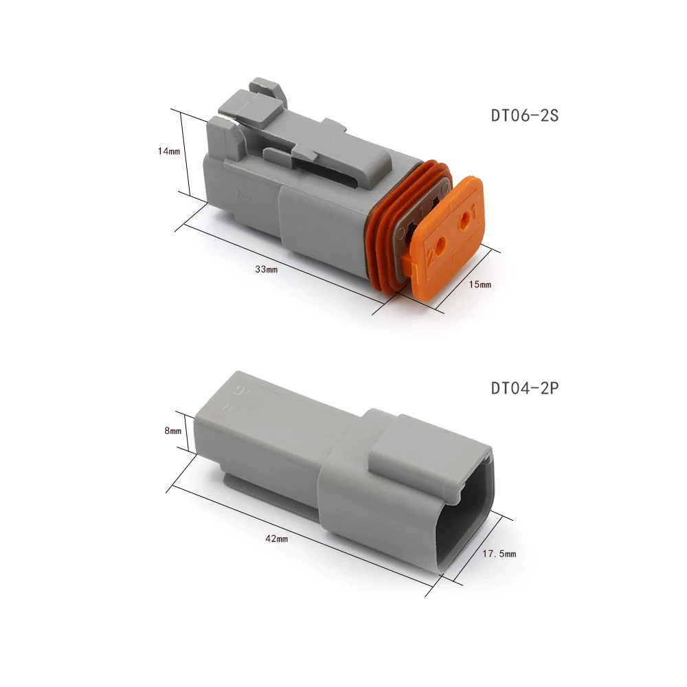 pinos dt deutsch série prova dwaterproof água kits de conector automático contatos sólidos com ferramentas de friso remoção