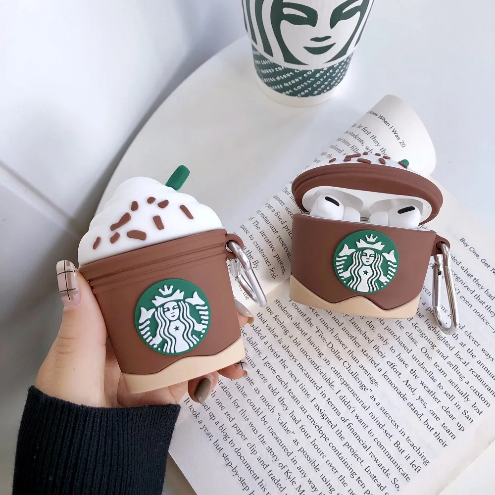 

Auroras For HUAWEI FreeBuds 3 Case Soft Silicone Ice Cream Coffee Cup Design Headphone Accessories Protector For Freebuds3 Cover