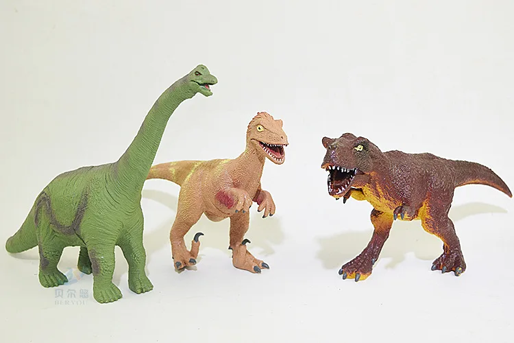 С динозавром «Мир Юрского периода» игрушка 6-модели динозавров игрушка T-Rex в парк развлечений Стегозавр детская развивающая игрушка