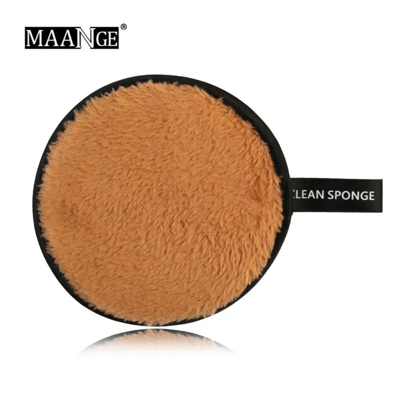 

Reusable Soft Fiber Surface Remover Makeup Puff Double Layer Face Wash Cleaning Wet Towel Beauty Makeup Wash Facial Makeup Tools