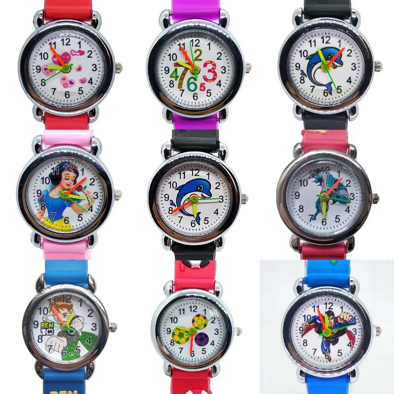 2019-New-Toys-Mickey-Spiderman-Car-Children-Watch-Silicone-Strap-Quartz-Kids-Watches-Applicable-2-8