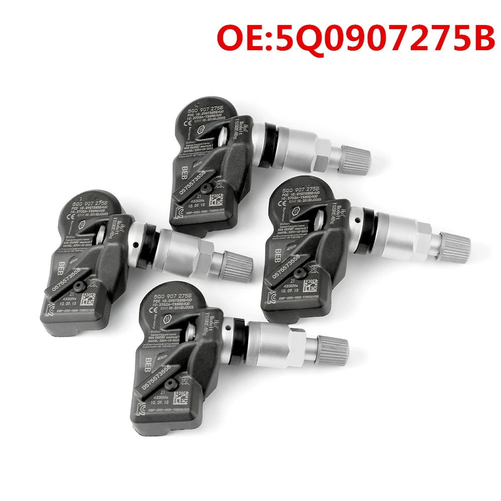 Система контроля давления в шинах TPMS 5Q0907275B 5Q0907275 для Audi Skoda A3 A7 A6 Volkswagen Porsche Bentley