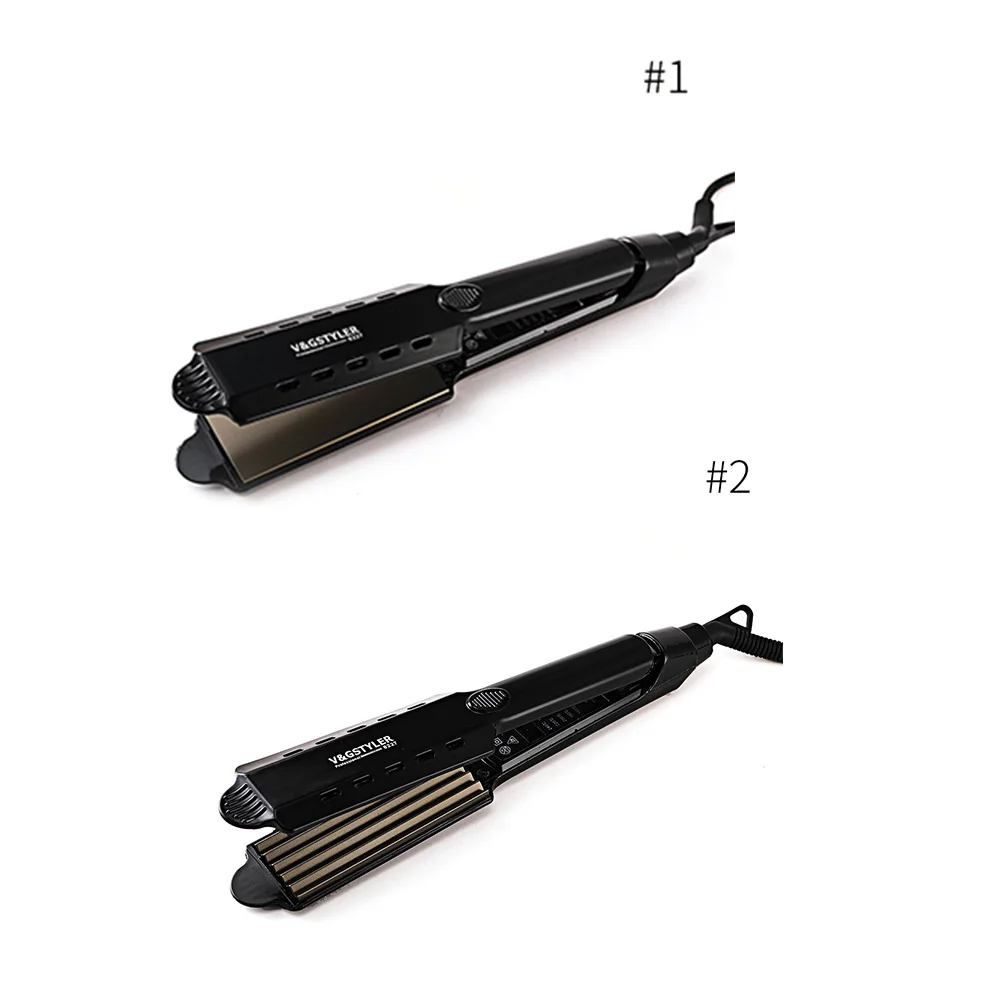 

Steam Hair Straightener Hair Curler Ceramics Major Fashion for SHINON Salon Beauty Health Flat Iron Stylist Straighten