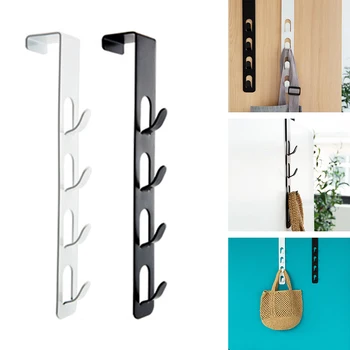 

1PCS Nordic Iron Geometric Door Hooks Storage Rack Household Wall Hook Over Door Wall Hanger Hat Durable Kitchen Storage Rack
