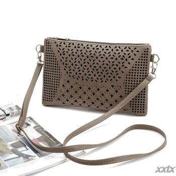 

Women Leather Vintage Shoulder Crossbody Bag Envelope Tote Satchel Purse A69C