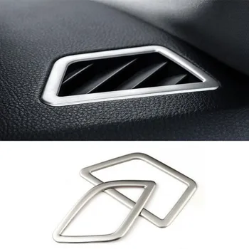 

Car Styling Dashboard Air Vents Frame Decoration Cover Trim For BMW 5 Series F10 2011-2017 Interior Carbon Fiber Stickers