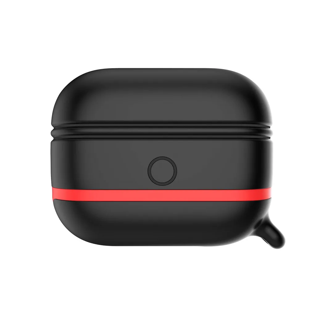 Силиконовый защитный чехол для Apple Airpods Pro с кобурой Air Pods 3 Беспроводная Bluetooth