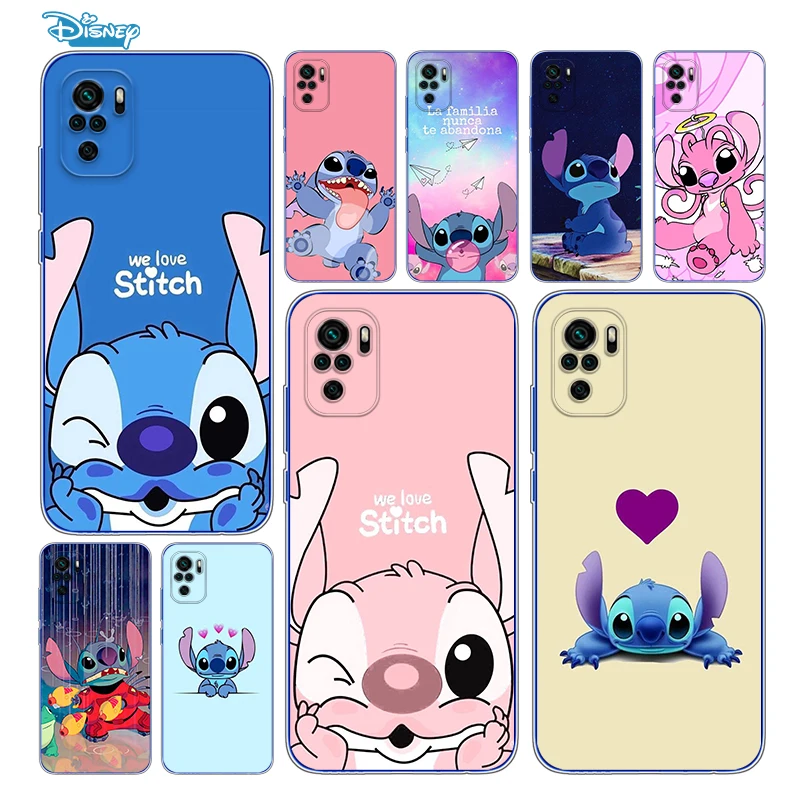Funda de teléfono Lilo Stitch Xiaomi Redmi Note 12 11E 11S 11 11T 10 10S 9 9T 9S 8T 8 Pro Plus 5G suave funda transparente|Fundas antigolpes para teléfono| - AliExpress