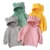 Новый Стиль Младенческой Baby Boys Girls Clothes Детская Детская Одежда Рубашка С Капюшоном Симпатичное Хлопчатобумажное Пальто Теплая Куртка с Длинным Рукавом для девочек