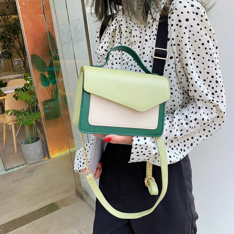 

2019 Summer New Style LADY'S Bags Shoulder Bag Solid Color Fashion Chain Shoulder Bag