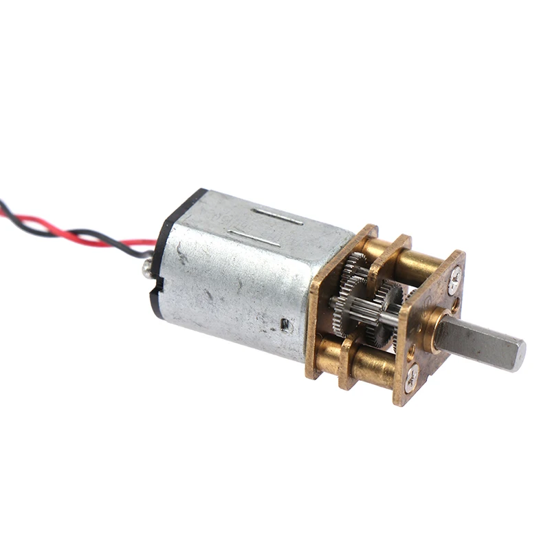 1pc Motor DIY Toy  Micro N20 Gear Motor Slow Speed Metal Gearbox Reducer Electric 40/60/28/300 RPM images - 6
