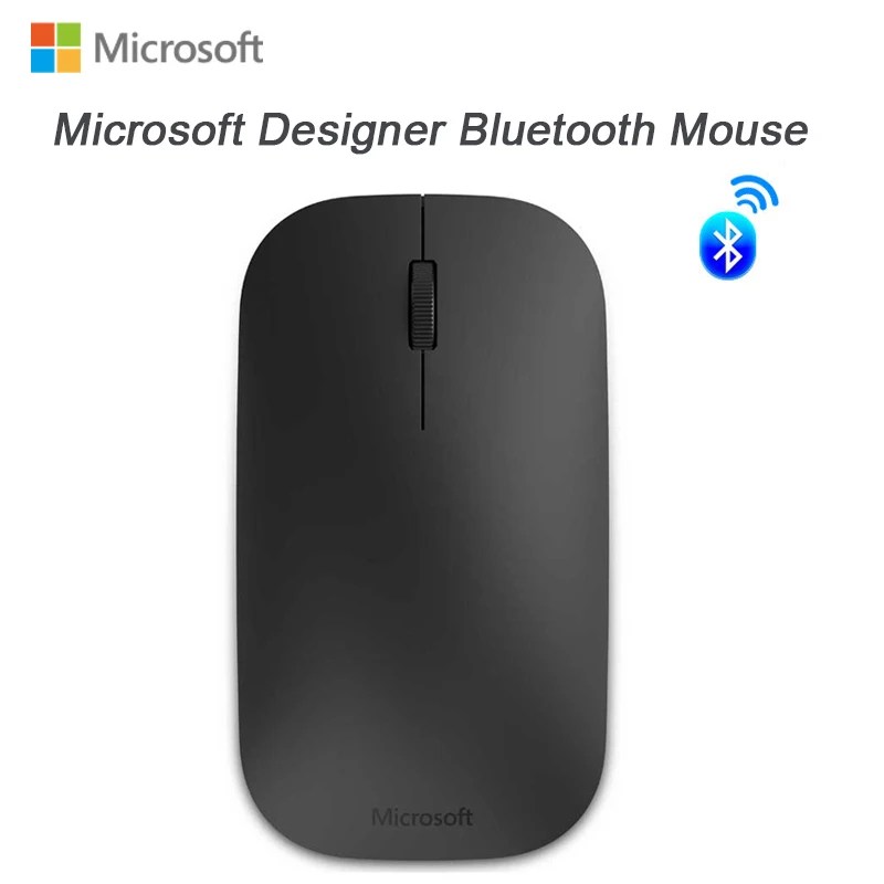 Дизайнерская Bluetooth мышь microsoft, технология Bluetrack, модная, для офиса, дома, умная, легкая, 2,4 ГГц, 1000 dpi, для ноутбука