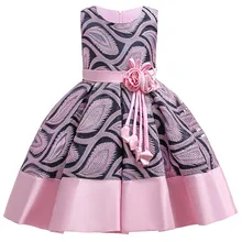 Новые модные летние праздничные платья для девочек; детская одежда принцессы в горошек для девочек; Детский костюм без рукавов; Одежда для девочек; От 3 до 9 лет