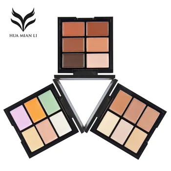 

6color Concealer Palette Face Makeup Base Contouring Palette Foundation Concealer Powder make up contouring palette