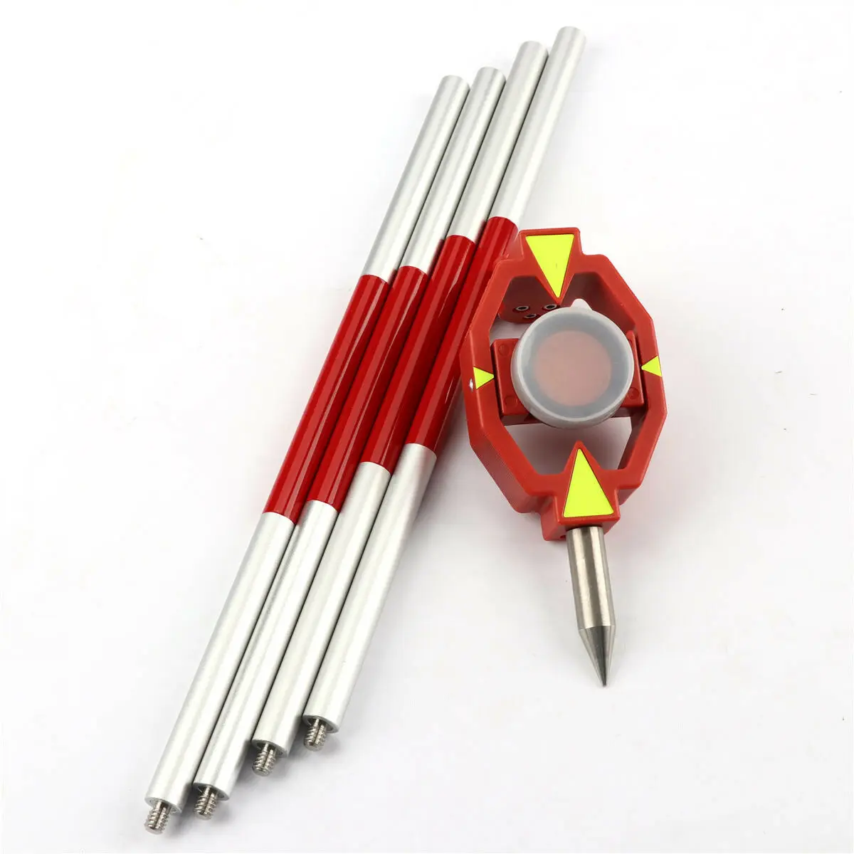 Pack De 2 Prismas L De 90° Para Estación Total – Modelo GMP104, De Metal Y Vidrio Óptico, 25.4 Mm
