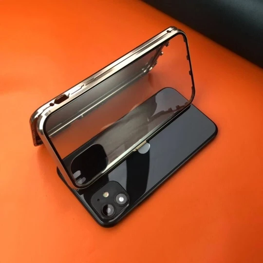 New Upgraded - Front + Back 360 Protection iPhone cover, Luxurious look to your iPhone photo review