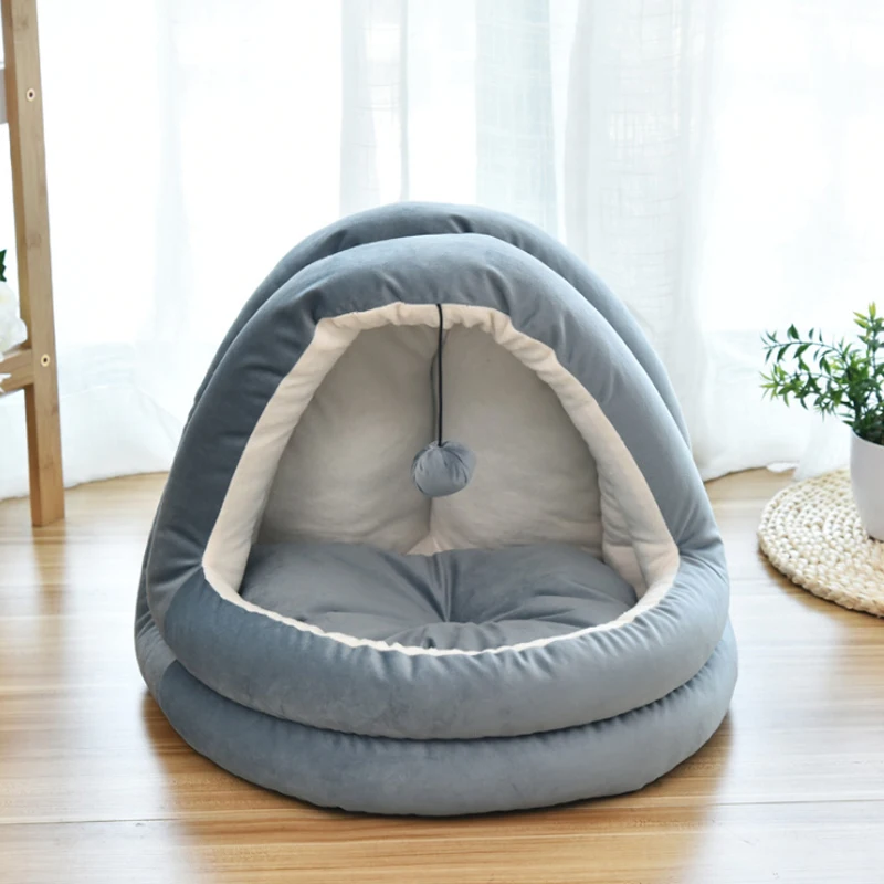 Лежанка для домашних питомцев SUPREPET мягкая теплая кровать щенков и котят складная