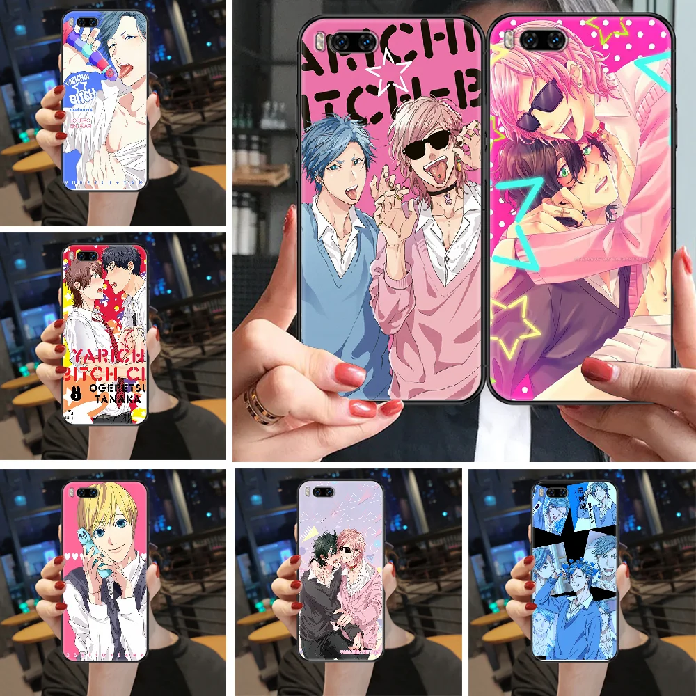 Yarichin Bitch Club Phone case For Xiaomi Mi Max Note 3 A2 A3 8 9 9T 10 Lite Pro Ultra black silicone cover 3D prime pretty | Мобильные