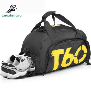 

New Men Sport Gym Bag Lady Women Fitness Travel Handbag Outdoor Backpack With Separate Space For Shoes Sac De Sport Yoga Bag