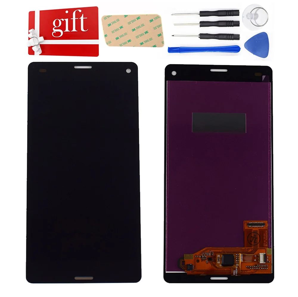 ЖК дисплей для Sony Xperia Z3 Mini LCD Touch Compact экран D5803 D5833 панель сенсорный дигитайзер