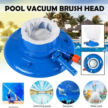 

Pool Cleaning Tool Mini Swimming Pool Leaf Vacuum Cleaner Floating Objects Cleaning Tools Pool Suction Head Cleaning Net Kit