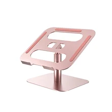 

NEW ERQI NEW2022 Aluminum Alloy Adjustable Height Laptop Stand Holder Portable For Desk Multi Angle Gift Non Slip Heat